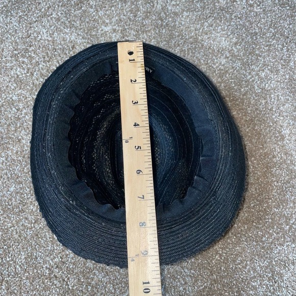 Jane & Berry fedora hat for women black breathable summer vacation OSFM - Picture 6 of 7